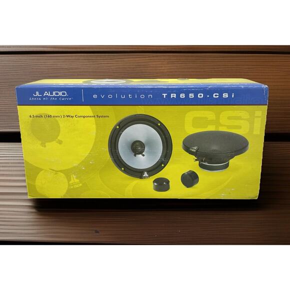 JL Audio Evolution Series TR650 CSi Audiophile Car Speakers Fast Ship BRAND NEW - Picture 2 of 14